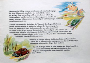 Borgward Hansa 1500 Modelprogram 1952 Carbrochure (10051)
